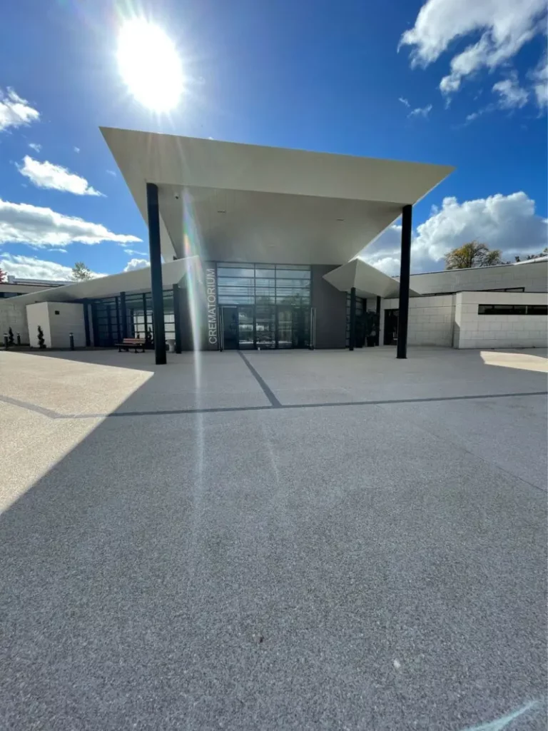 Entrée du Crématorium | OGF | Dijon