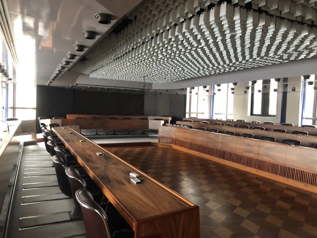 Hoche - Salle du conseil - avant la rénovation - Grenoble-Alpes Métropole